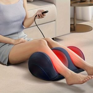 Electric leg massager, automatic calf and foot massager, plug power supply, working voltage 110V-130V, home body massage equipment Father's Day gift, Mother's Day gift, Valentine's Day gift, Christmas gift, boyfriend, girlfriend, brother, bestie
