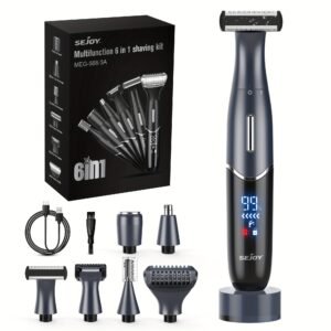 Bikini Trimmer for Women - Painless Electric Razors for Silk Light Beige, Cordless Body Shaver for Trips, Replaceable Lady Facial Razor, Electric Shaver for Eyebrows, Ear & Nose Hair