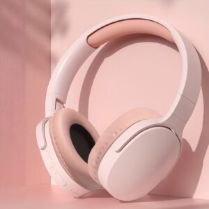 P2961 Over-Ear Wireless Headphones, 20H Playtime Wireless Headset, Comfortable and Foldable Headset for Travel, Home, Office, Kids Teens Adults Girls Women