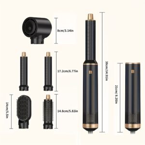 5-in-1 Hot Air Styling Brush Set with Blow Dryer and Curling Iron, Hair Styling Tools
