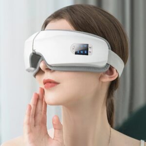 4D Intelligent Eye Massager with Hot Compress, Music, and Multi-Functional Features - Perfect Gift for Women, Men, Father's Day, and Mother's Day