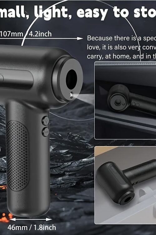 Mini Vacuum Cleaner, Handheld Wireless Portable Vacuum Cleaner 68W Cordless Vacuum Cleaner, 6000mAh Rechargeable Car Vacuum Cleaner With Nozzle And Storage 2 In 1 Household Car Vacuum Cleaner