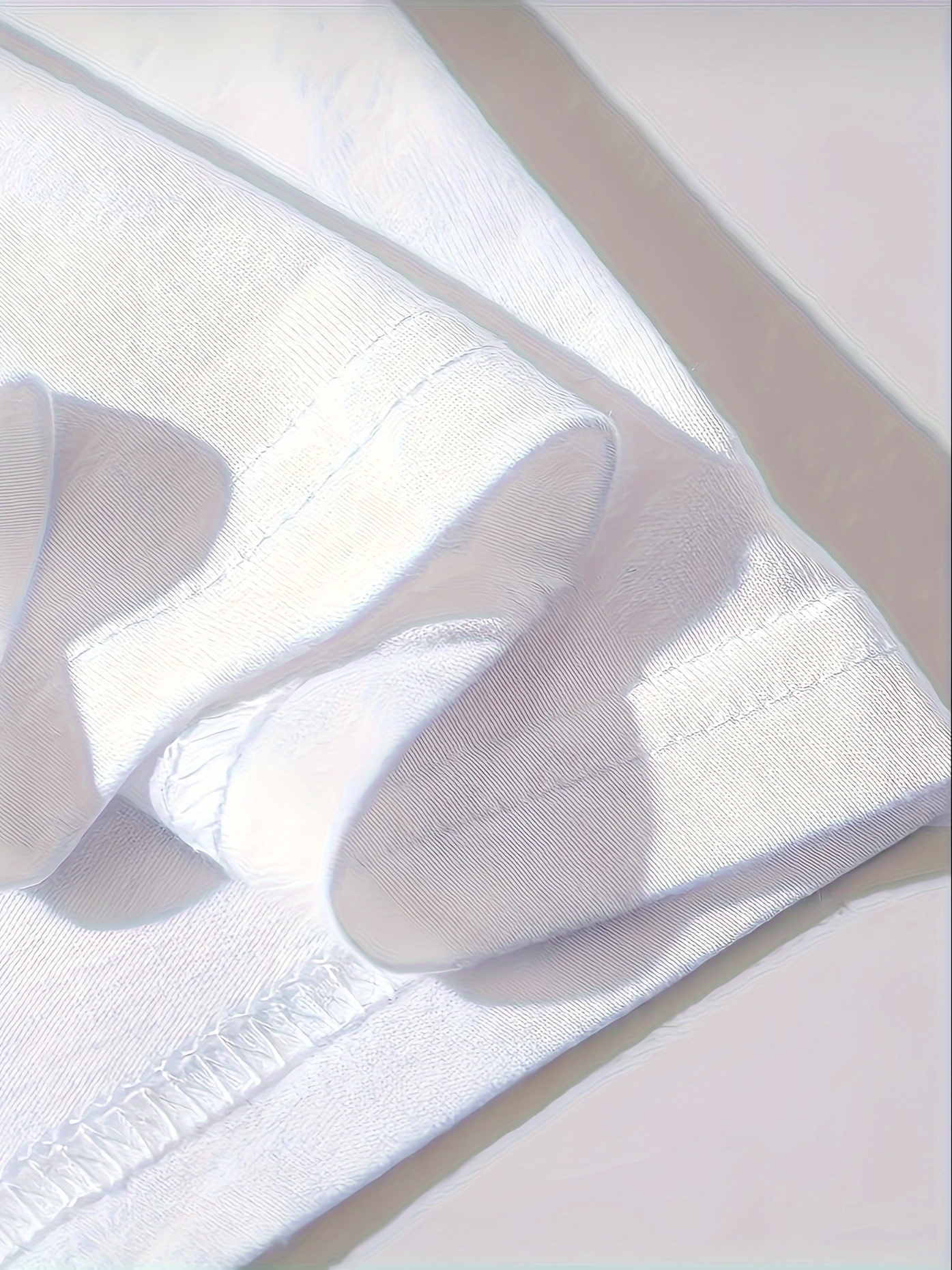 3pcs Solid Stretch Men's Short Sleeve Round Neck T-shirts Set, Casual Summer Clothing - 图片 5