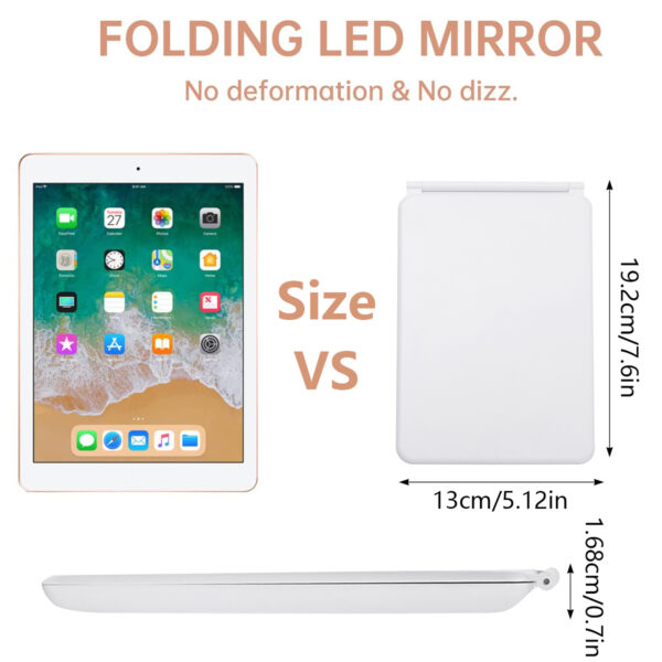 Folding-Travel-Mirror-with-80-LEDs-Ultra-Thin-Makeup-Mirror-Dimmable-Touch-Screen-USB-Rechargeable-Portable-1