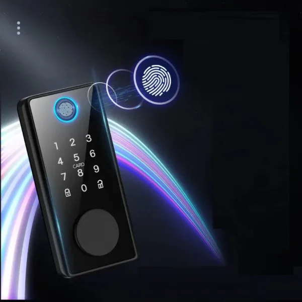 Suitable-for-Tuya-APP-Intelligent-Digital-Lock-Keyless-Entry-Front-Door-Lock-Bluetooth-Remote-Control-Fingerprint-1