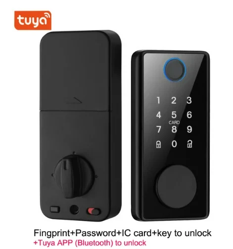 Suitable-for-Tuya-APP-Intelligent-Digital-Lock-Keyless-Entry-Front-Door-Lock-Bluetooth-Remote-Control-Fingerprint-6